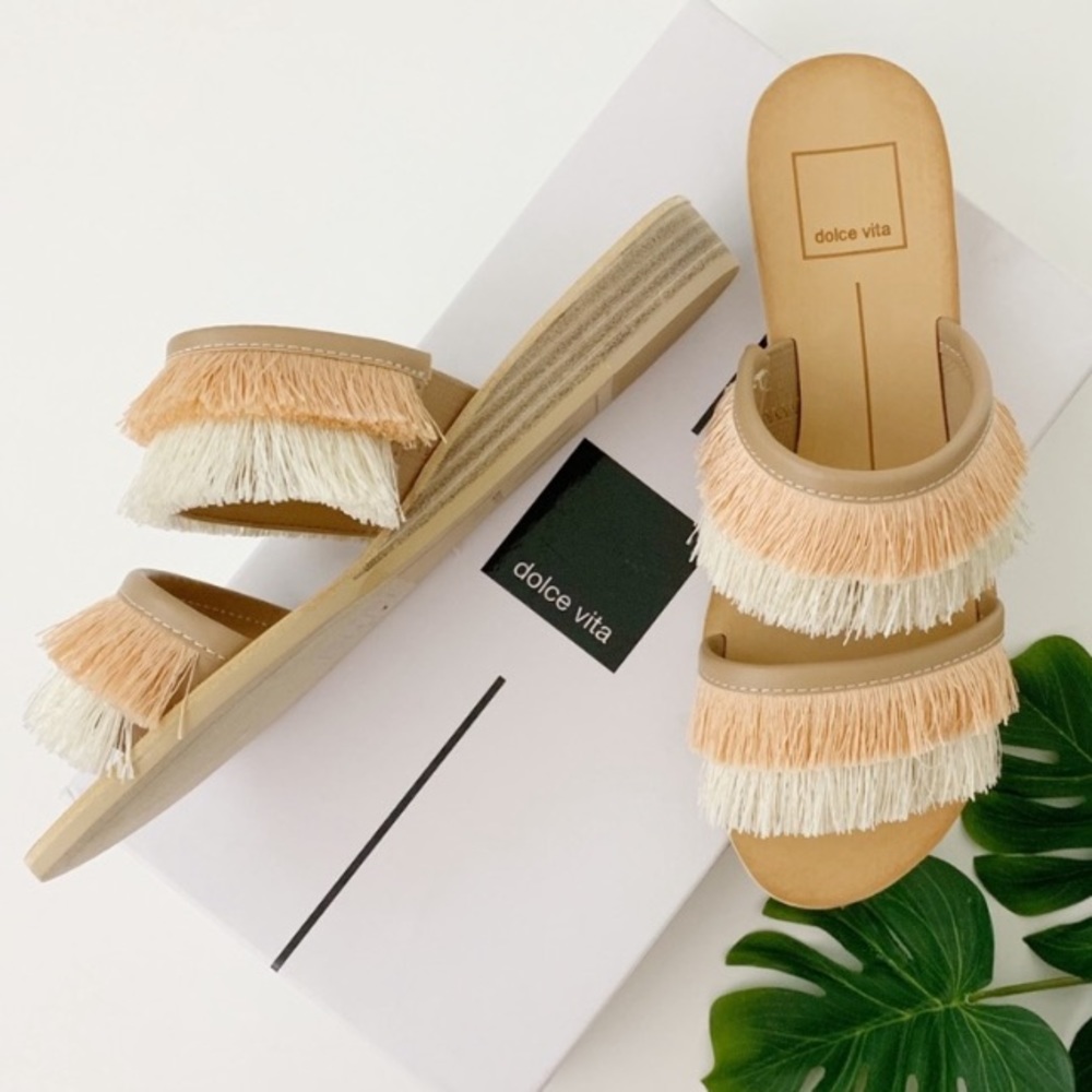 Dolce vita fringe sandals - Picture 2 of 4